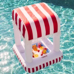 Discount Funboy Petite Inflatable Pool Bar, Red White & Blue