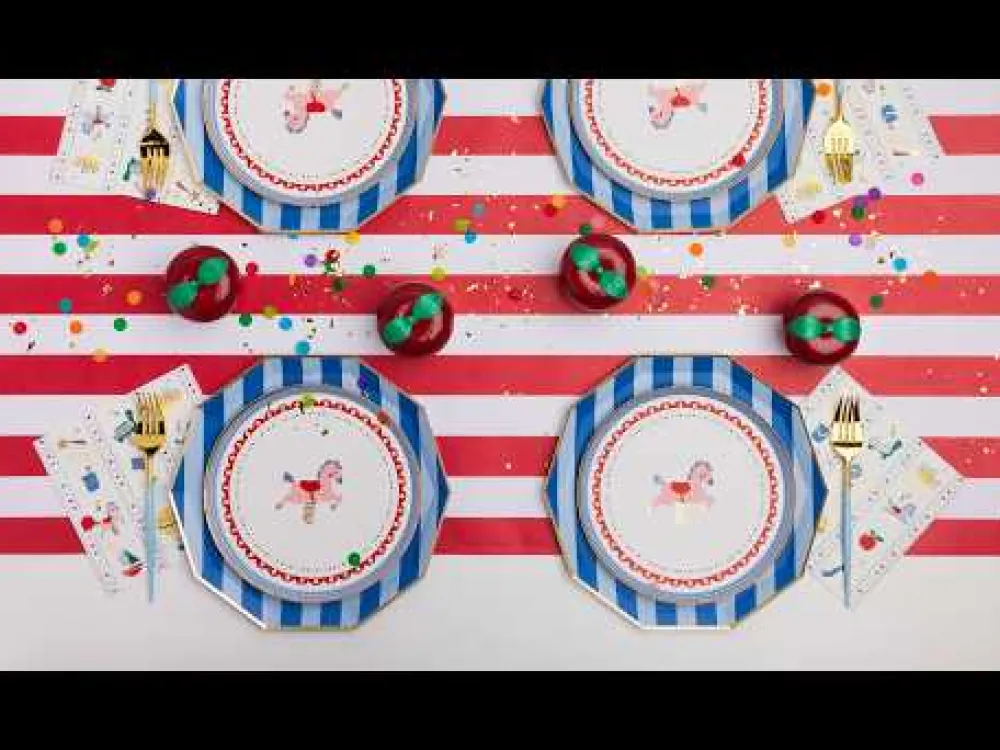 Bonjour Fete Petite Playground Large Napkins