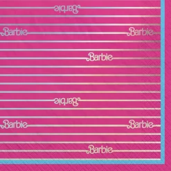 Best Amscan Pink Barbie Lunch Napkins
