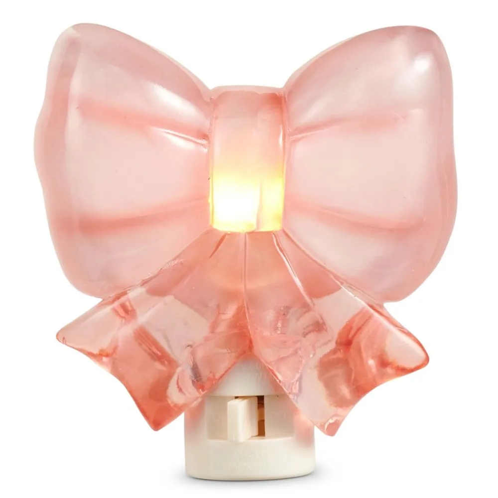 Discount Raz Pink Bow Night Light