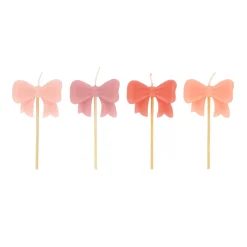 Sale Meri Meri Pink Bow Shaped Candles