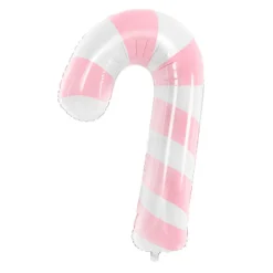 Outlet Party Deco Pink Candy Cane Balloon