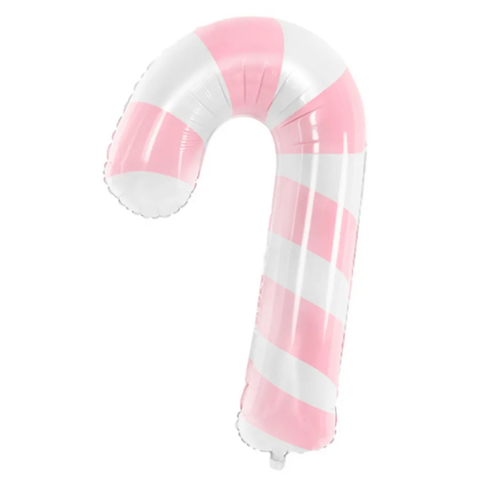 Outlet Party Deco Pink Candy Cane Balloon