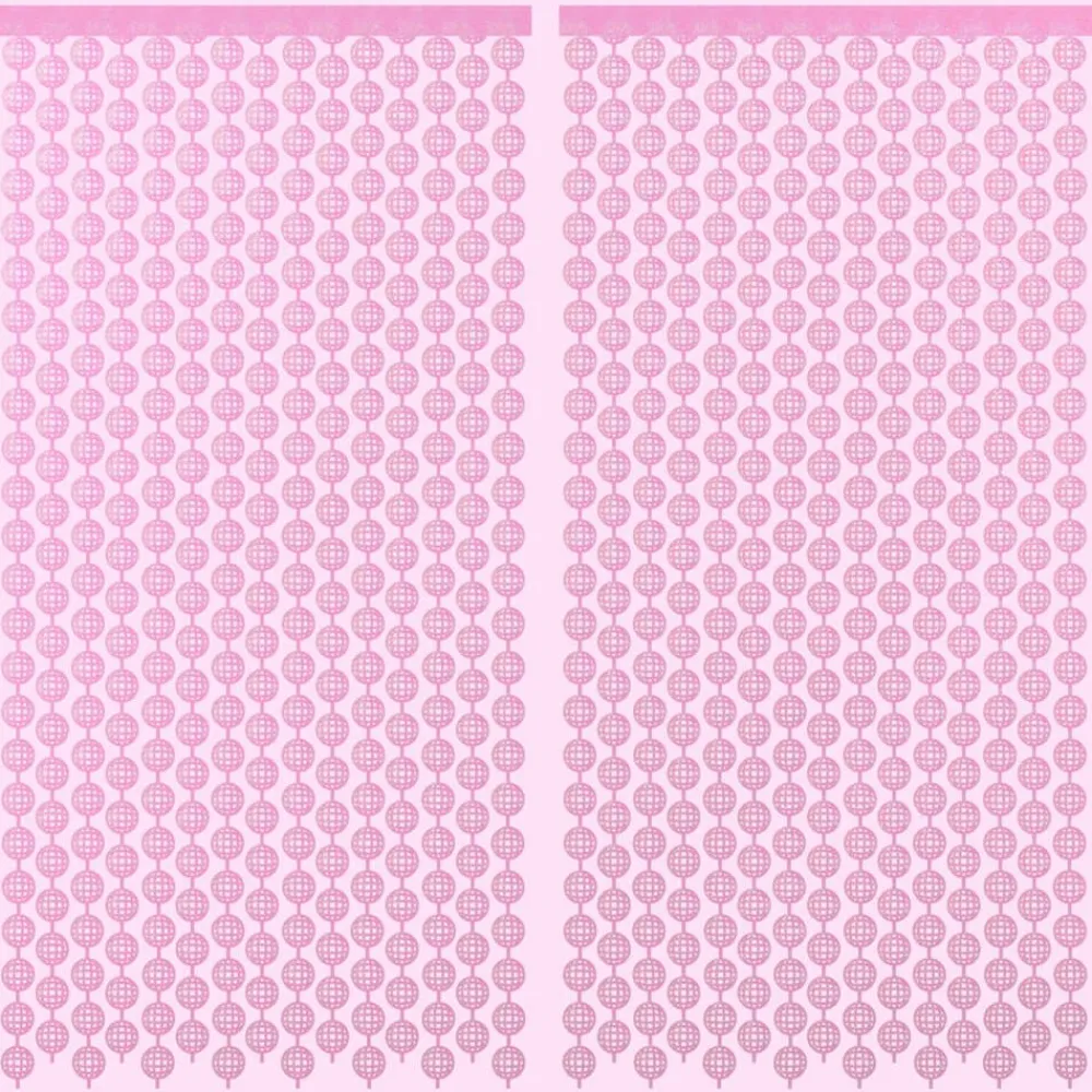 Clearance xo, Fetti Pink Disco Ball Foil Curtain Backdrop