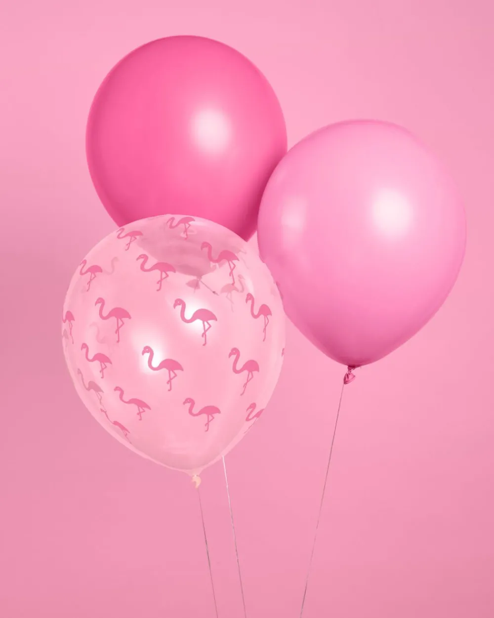 xo, Fetti Pink Flamingo Latex Balloons