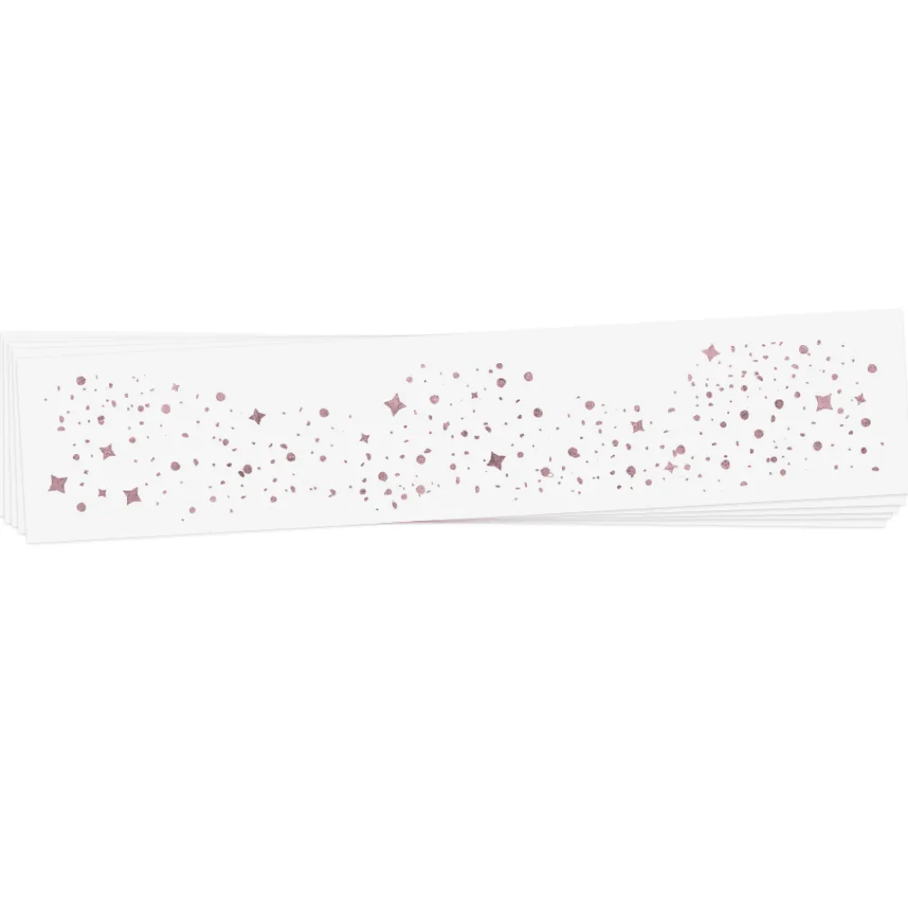 Clearance Flash Tattoos Pink Glitter Freckles Temporary Tattoos
