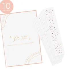 Clearance Flash Tattoos Pink Glitter Freckles Temporary Tattoos
