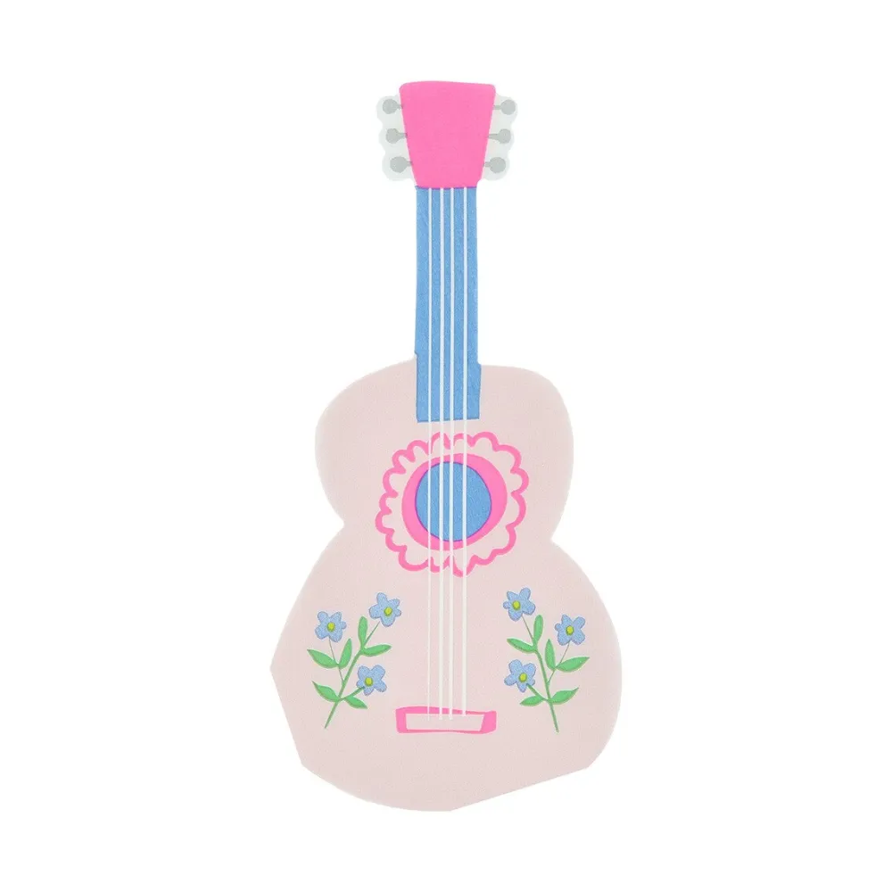 Best Meri Meri Pink Guitar Shaped Napkins