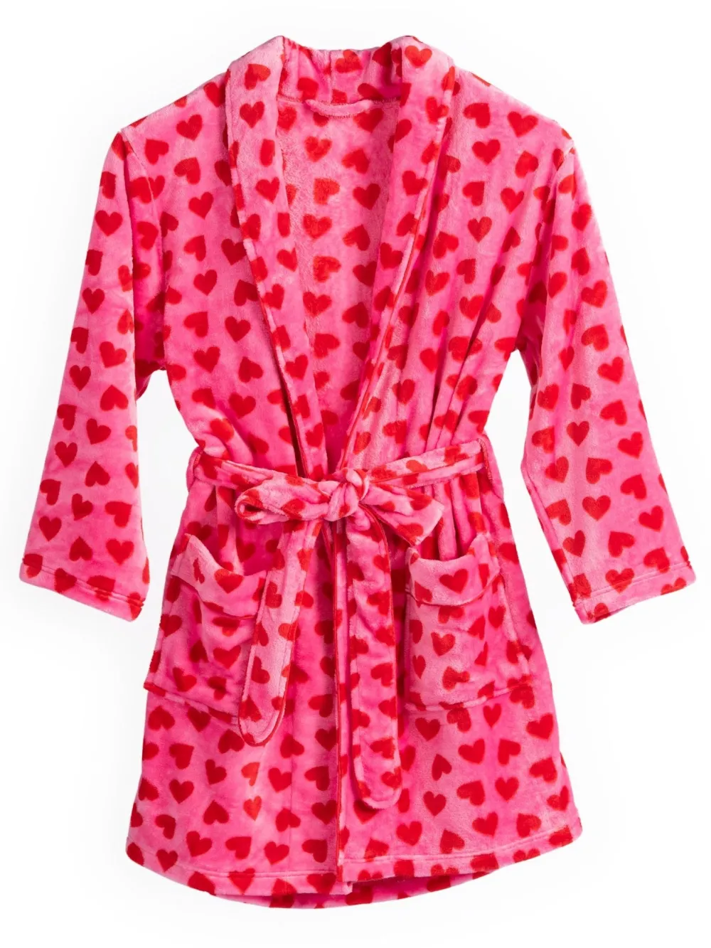 Clearance Shiraleah Retail Pink Hearts Robe