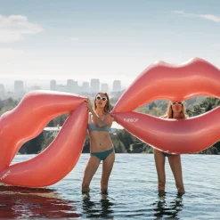 Hot Funboy Pink Lip Pool Float