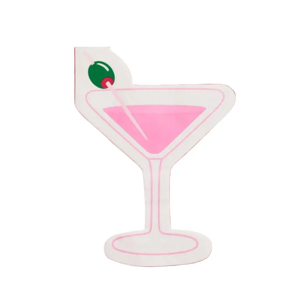 Hot xo, Fetti Pink Martini Napkins