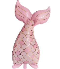 New Zoey Christina Pink Mermaid Tail Foil Balloon
