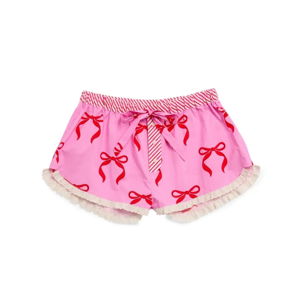 Sale Shiraleah Retail Pink & Red Bow Boxer Short