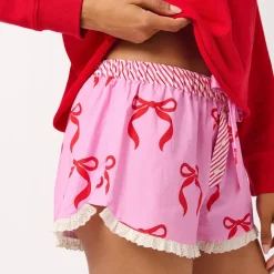 Sale Shiraleah Retail Pink & Red Bow Boxer Short