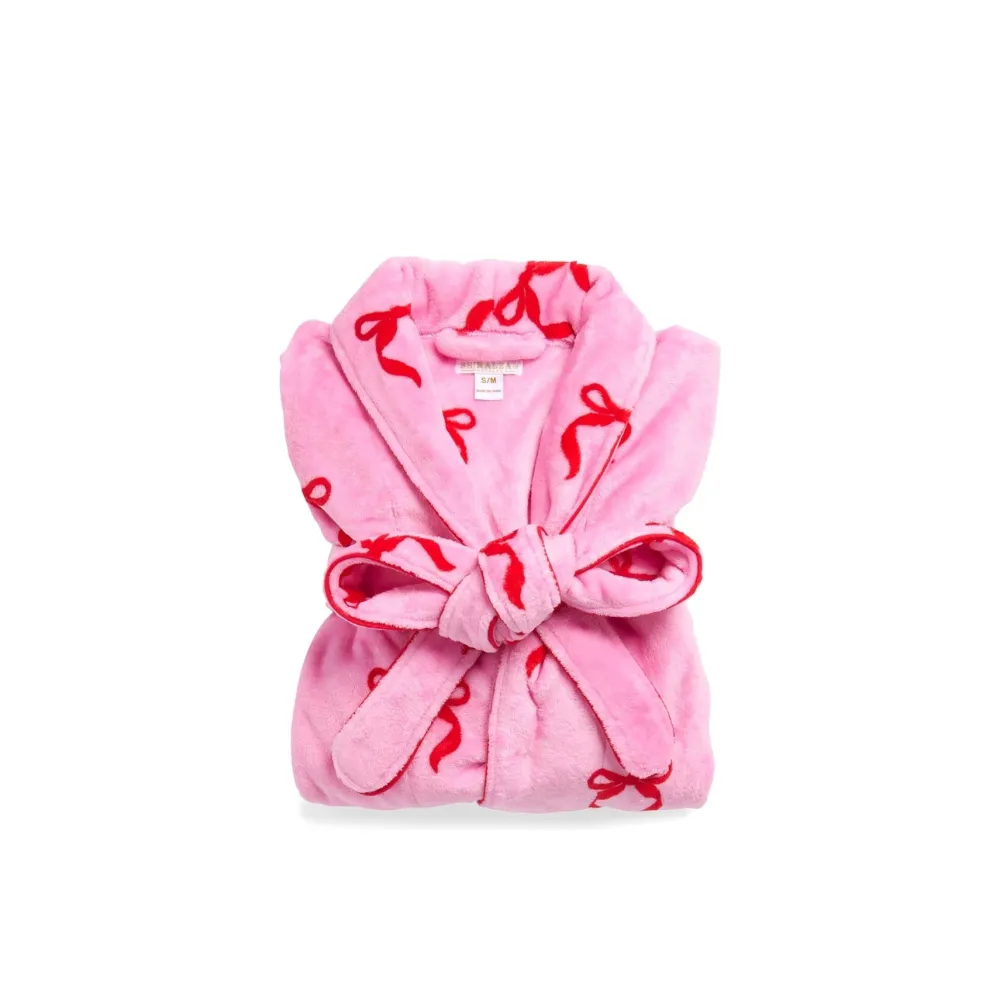 Outlet Shiraleah Retail Pink & Red Bow Robe