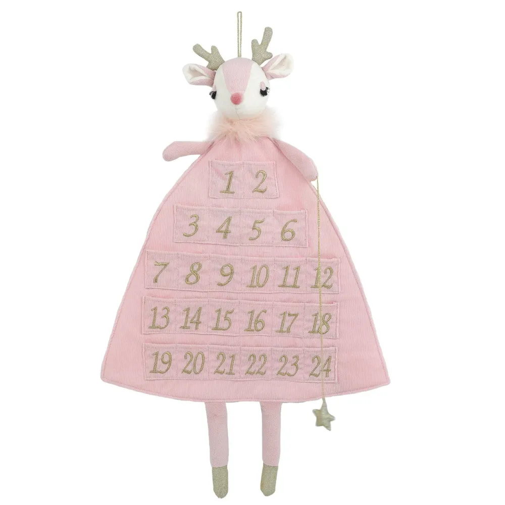 Outlet Mon Ami Pink Reindeer Advent Calendar by