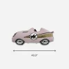 Discount Partybarco Pink Retro Car Foil Balloon
