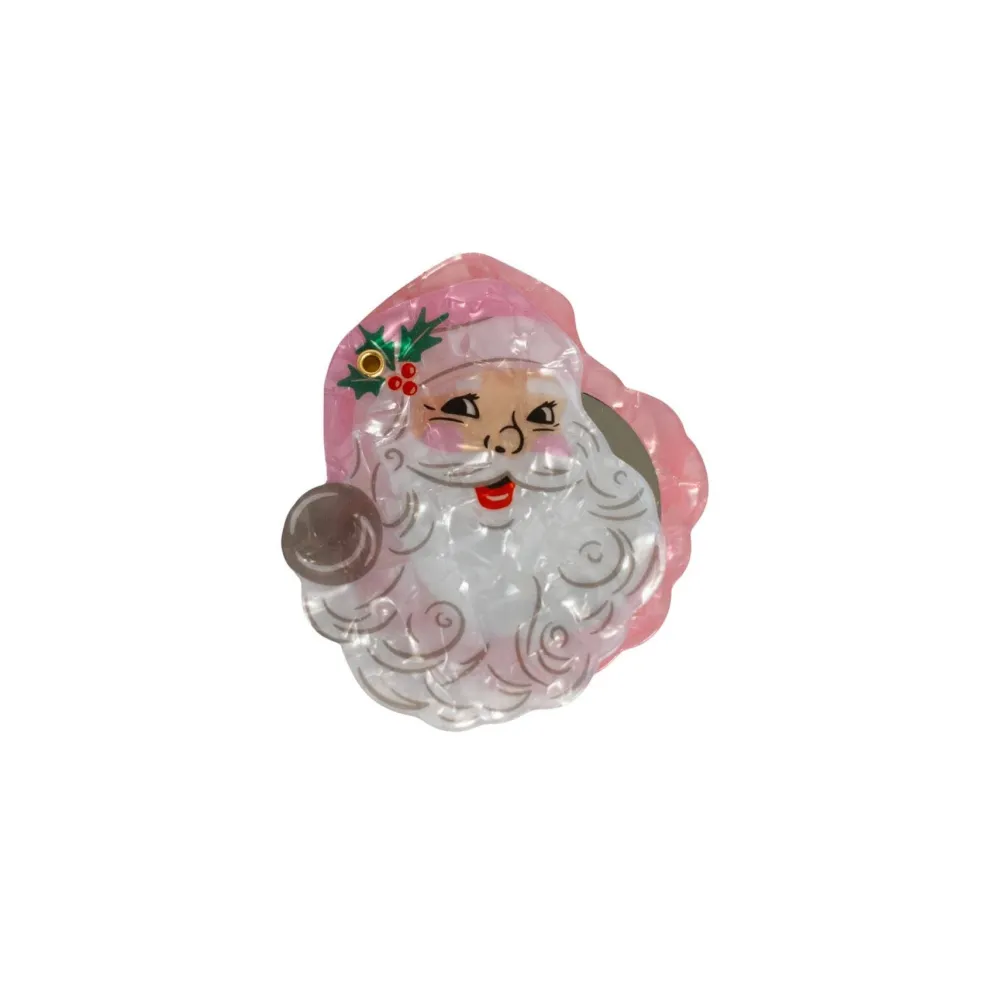 Online Jollity & Co. + Daydream Society Pink Santa Compact Mirror