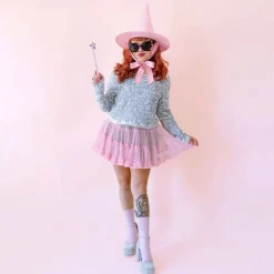 Discount Sunshine Studios Pink Satin Witch Hat