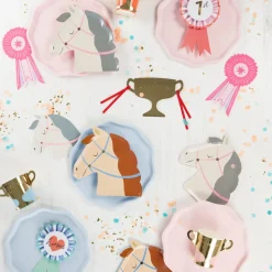 Discount Jollity & Co. + Daydream Society Pink Show Ribbon Shaped Napkins