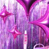New xo, Fetti Pink Sparkle Foil Balloon Set