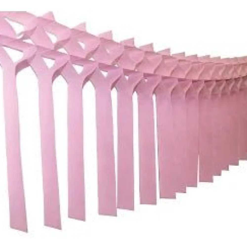Clearance Devra Party Pink Streamer Garland
