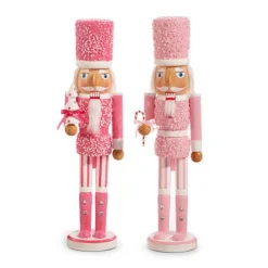 Hot Raz Pink Sugared Nutcracker