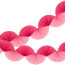 xo, Fetti Pink Tissue Fan Banner
