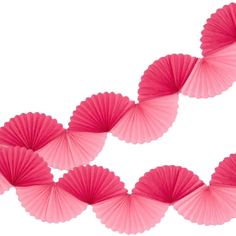 xo, Fetti Pink Tissue Fan Banner