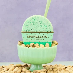 Sale Spongellé Pistachio Shower Buffer Sponge