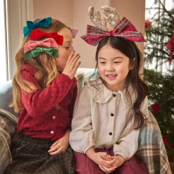 Clearance Meri Meri Plaid Antlers Holiday Headband