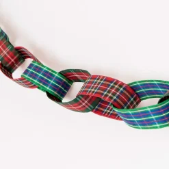 Clearance Meri Meri Plaid Chain Link Garland