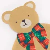 Hot Meri Meri Plaid Teddy Napkins