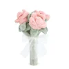 MON AMI Plush Rose Bouquet in Soft Pink by