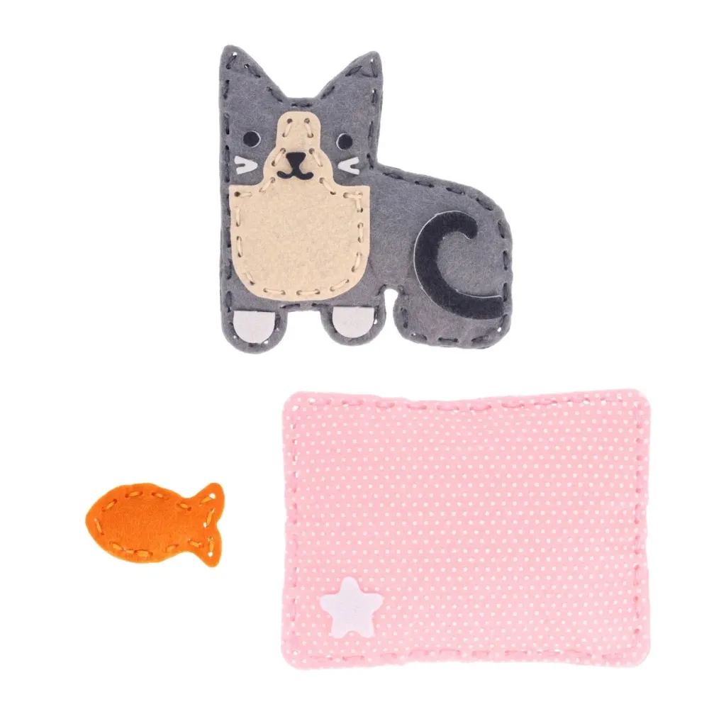 New Chronicle Books Pocket Pet Kitten Mini Craft Kit