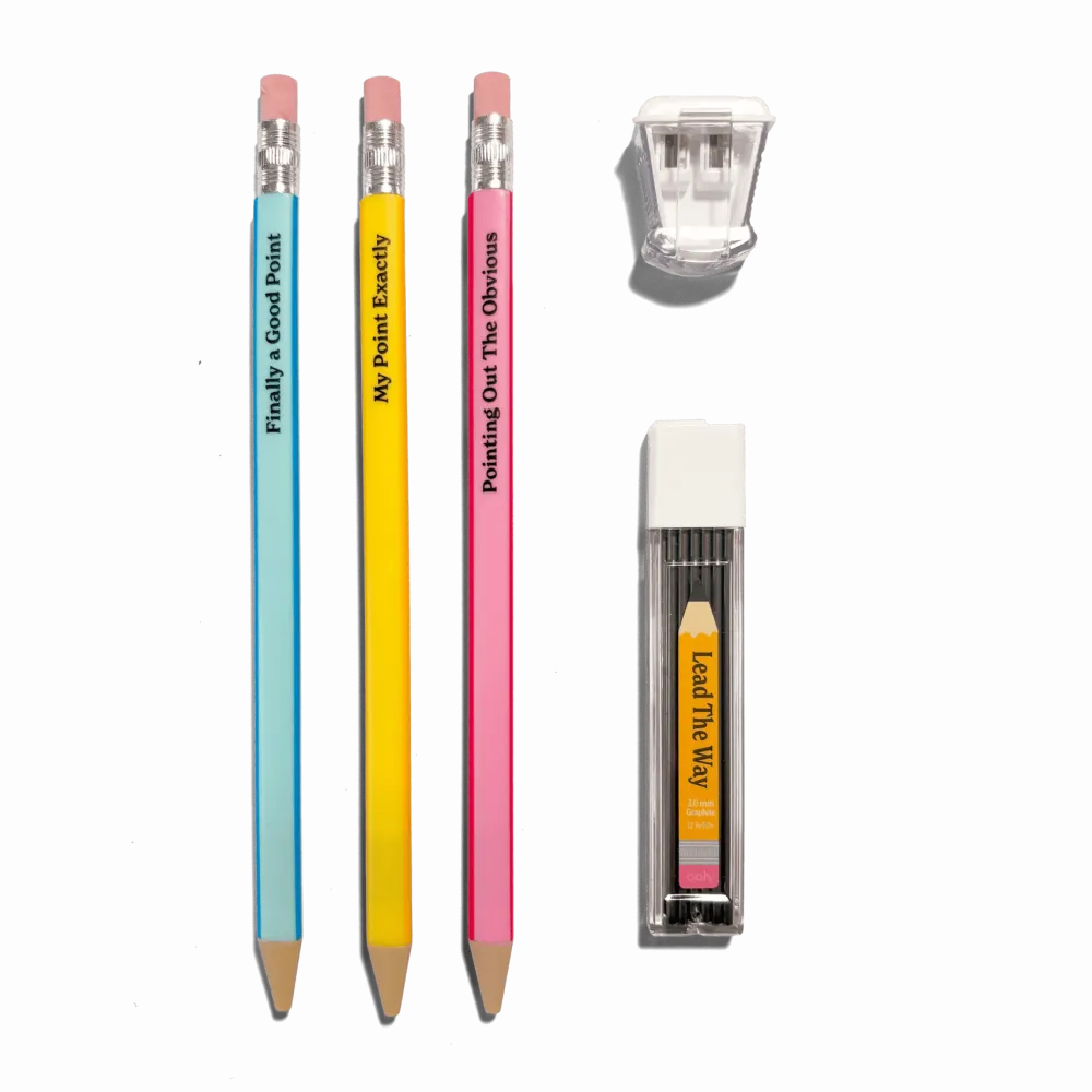 New OOLY Point Made Mechanical Graphite Pencils