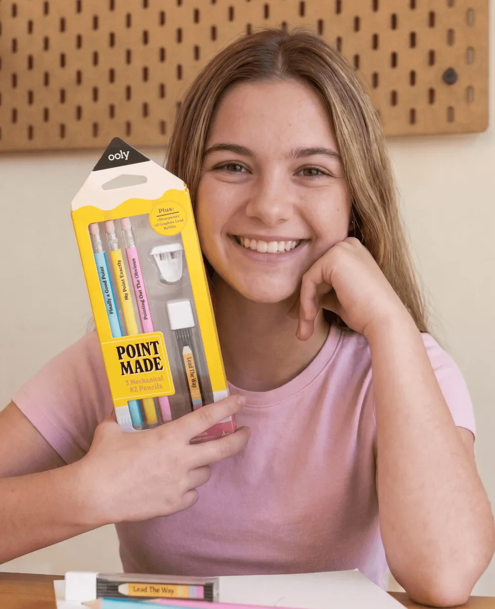 New OOLY Point Made Mechanical Graphite Pencils