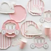 New Meri Meri Princess Carriage Plates