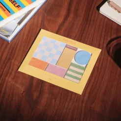 Outlet Papier Printed Sticky Notes, Set of 6