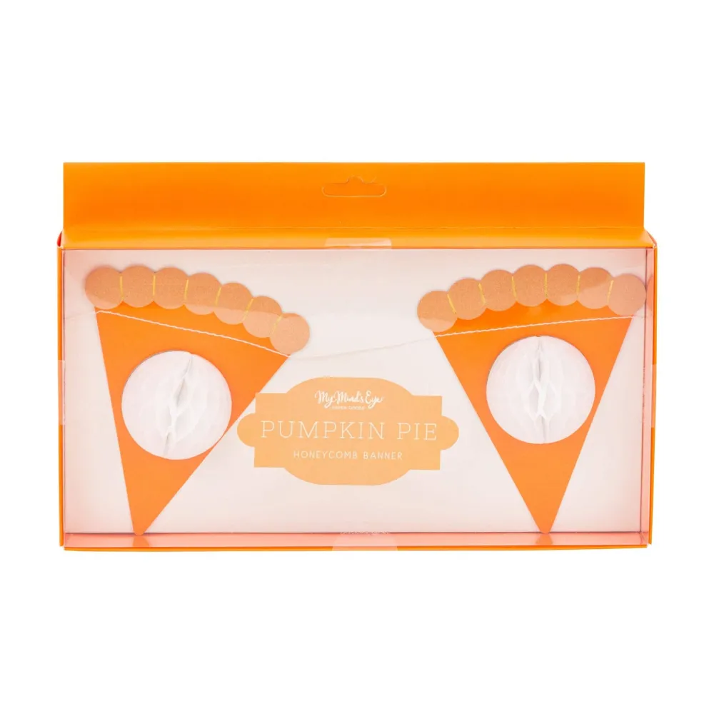 Clearance My Mind’s Eye Pumpkin Pie Honeycomb Banner