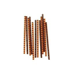 Discount My Mind’s Eye Pumpkin Stripes Reusable Straws