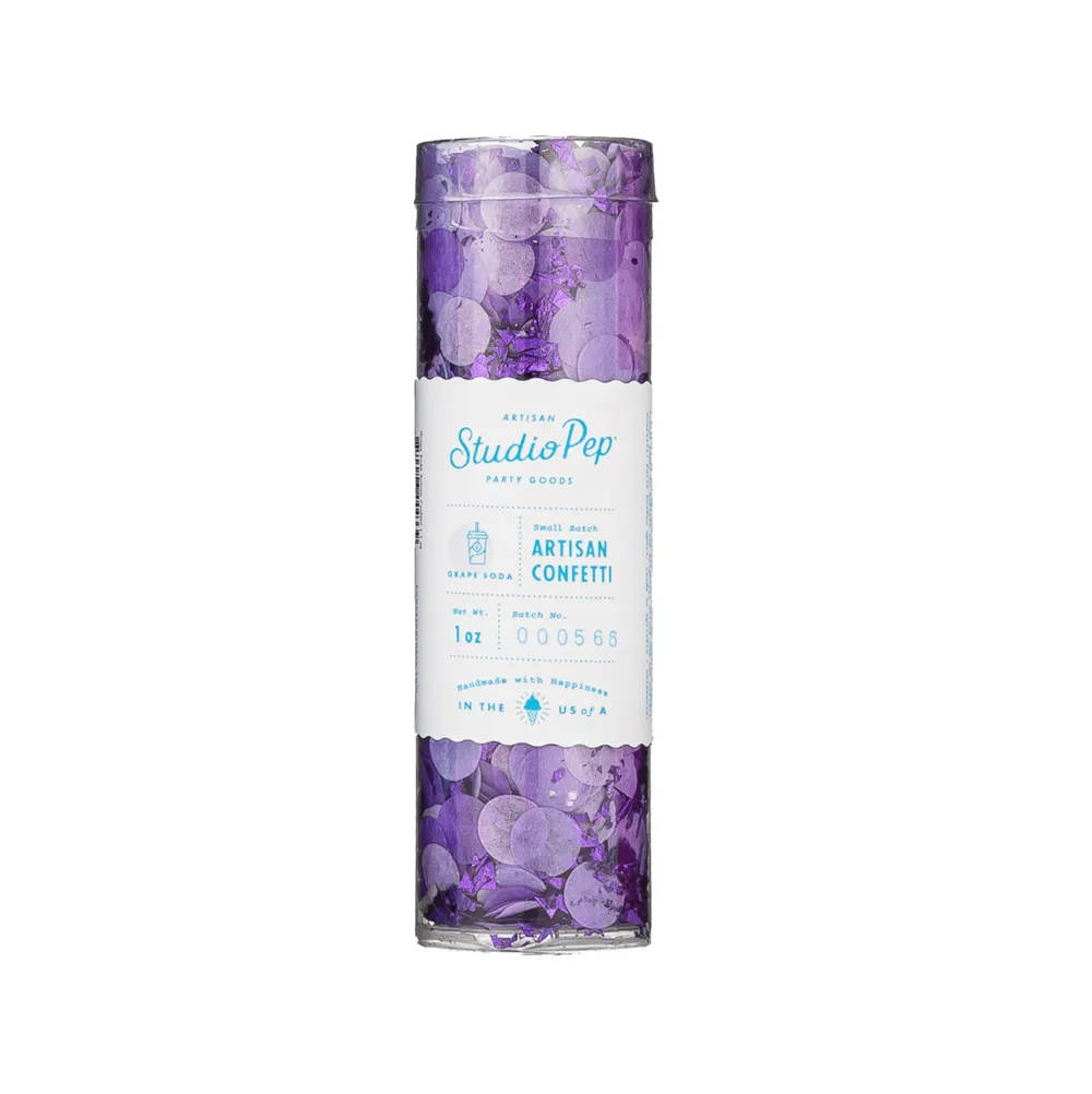 Sale Studio Pep Purple Grape Soda Artisan Confetti