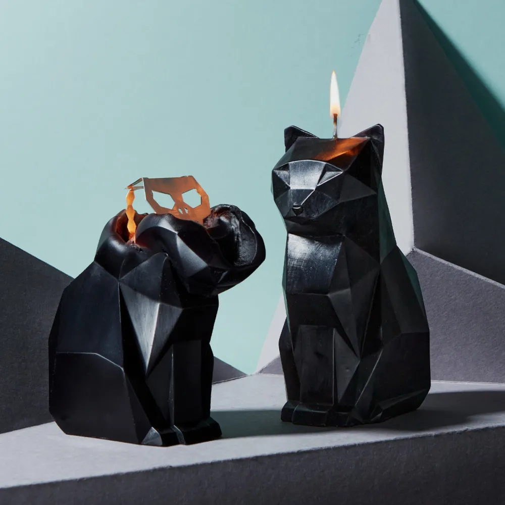 Sale 54Celsius PyroPet Kisa Cat Candle - Black