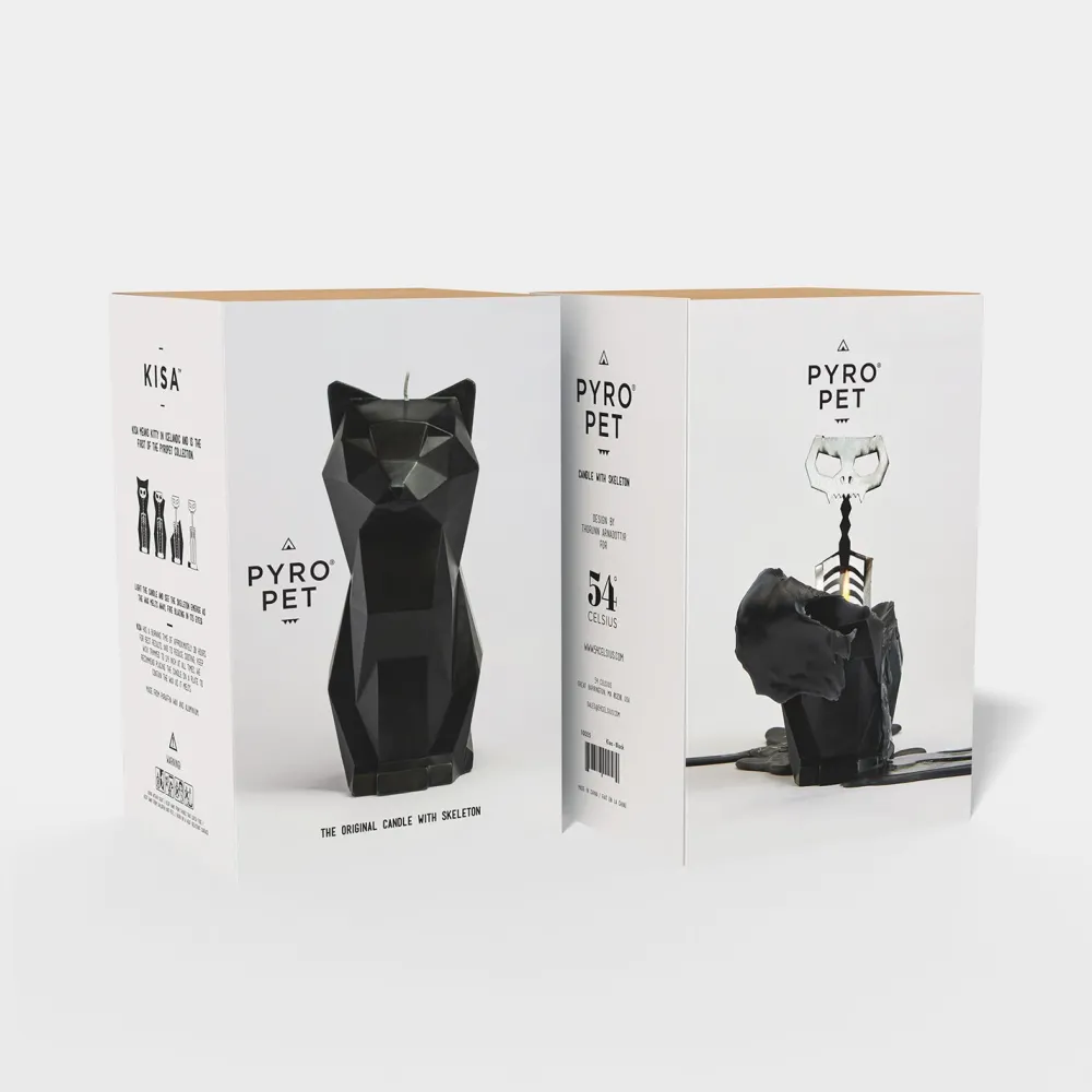 Sale 54Celsius PyroPet Kisa Cat Candle - Black