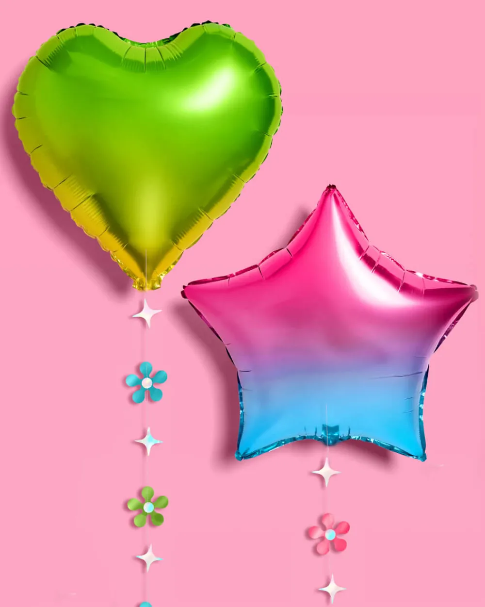 Sale xo, Fetti Rainbow Foil Balloon Set