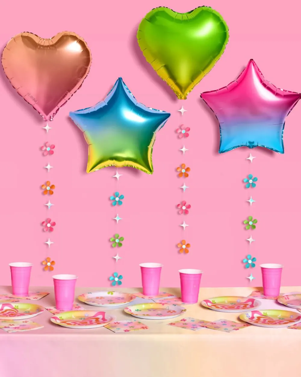 Sale xo, Fetti Rainbow Foil Balloon Set