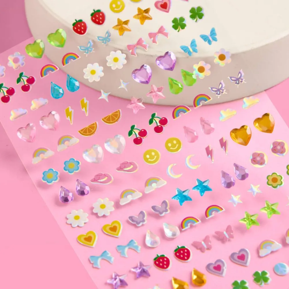 Outlet xo, Fetti Rainbow Stick On Earrings