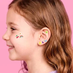 Outlet xo, Fetti Rainbow Stick On Earrings