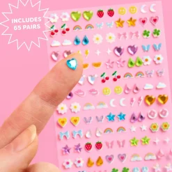 Outlet xo, Fetti Rainbow Stick On Earrings