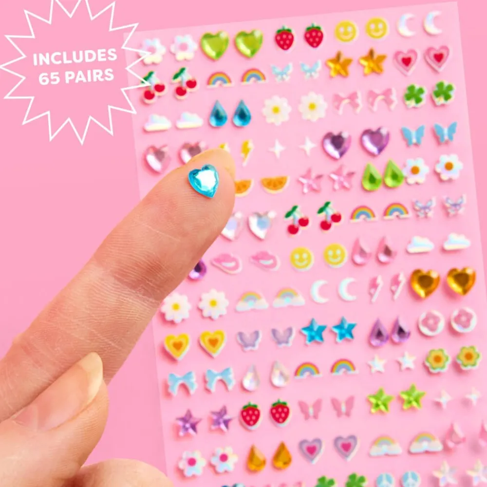 Outlet xo, Fetti Rainbow Stick On Earrings